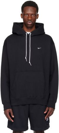 Nike Black Solo Swoosh Hoodie