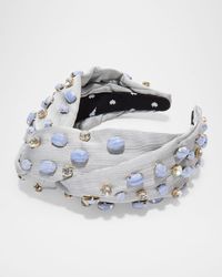 Greta Jeweled Woven Headband