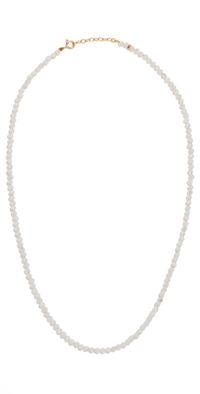 JIA JIA June Moonstone Beaded Necklace Moonstone One Size