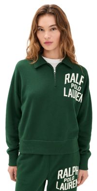 Polo Ralph Lauren Half Zip Sweatshirt Northwest Pine XL