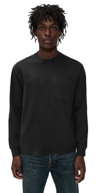 Madewell Vintage Long Sleeve Tee Almost Black M