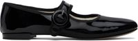 Repetto Black Georgia Mary Jane Ballerina Flats
