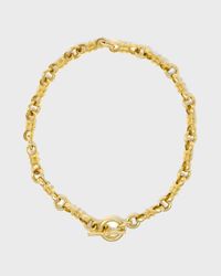 Toggle Link Necklace, 16"L