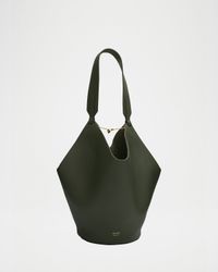 Lotus Small Calfskin Tote Bag