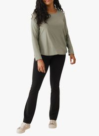 Boob - Tee-shirt col rond en coton bio mélangé - Taille 2XL - Vert