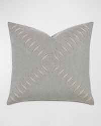 Park City Faux Leather Decorative Pillow