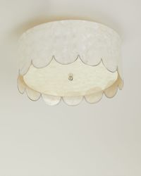 Scallop Flush Mount