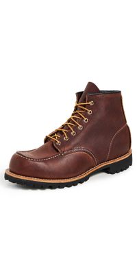 Red Wing Roughneck Oil Slick Leather Boots Briar Oil Slick 9