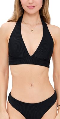 Beach Riot Laurel Top Black XS