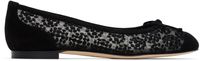 Manolo Blahnik Ballerines Capbal noires