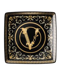 Virtus Gala Black Canape Dish