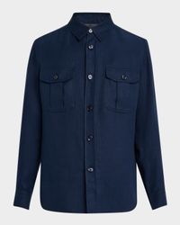 Men's Canvas Overshirt
