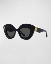 Anagram Acetate Butterfly Sunglasses
