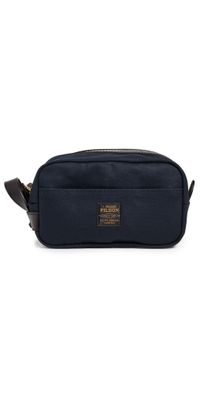 Filson Rugged Twill Travel Kit Navy One Size
