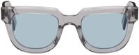 RETROSUPERFUTURE Gray Serio Sunglasses
