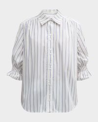 Sirena Striped Cotton Shirt
