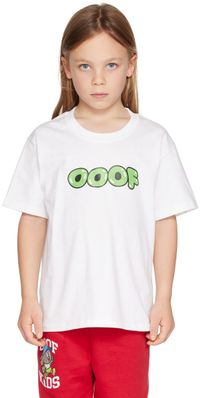 OOOF SSENSE Exclusive Kids White & Green Printed T-Shirt