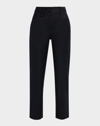 Juliette Slim-Straight Crop Pants