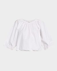 Lelow Blouson Organic Cotton Blouse