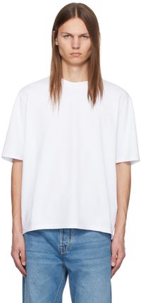 AMI Paris T-shirt blanc à logo Ami de cœur