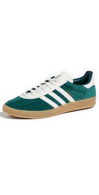 adidas Gazelle Indoor Sneakers Aurora Ivy/Core White/Gum 3 8.5