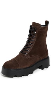 Tory Burch T Monogram Lug Ankle Boots 65mm Cocoa 5