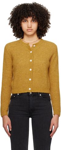 A.P.C. Cardigan Milo jaune