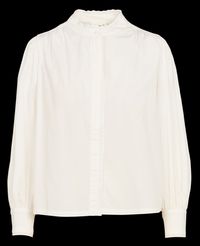 Maison 123 - Chemise droite en coton - Taille XL - Blanc