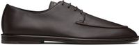 Ferragamo Brown Lace Up Derbys