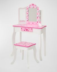 Girl's Little Princess Gisele Vanity W/ LED Lights