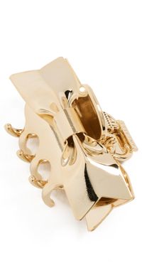 LELET NY Meghan Bow Claw Clip Gold One Size