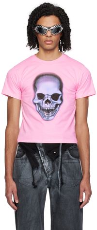 Ottolinger Pink Printed T-Shirt