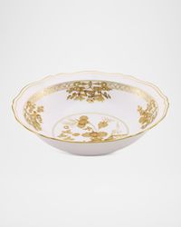 Oriente Italiano Aurum Deep Round Serving Bowl