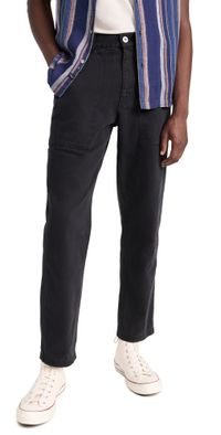 Alex Mill Painter Pants in Recycled Denim Washed Black 31