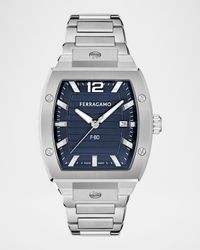 Men's F80 42mm Stainless Steel Bracelet Watch