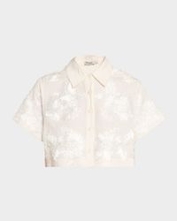 Callie Floral Camp Shirt
