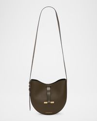 Dia Leather Crossbody Bag