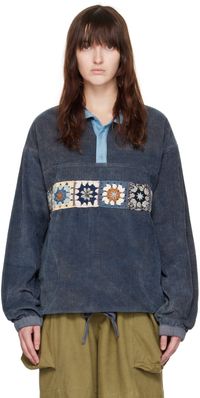 Story mfg. Purple Polite Sweatshirt