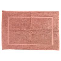Coton Pur - Tapis de bain 100 coton peigné - Taille 50x80 - Rose