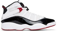 Nike Jordan White & Black 6 Rings Sneakers