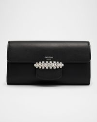 Bing Crystal Smooth Leather Wallet