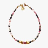 Ginandger - Bracelet tourmaline - Taille Unique - Multicolore