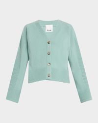 V-Neck Wool Cashmere Cardigan