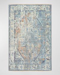 Cappadocia Blue Hand-Knotted Rug, 6' x 9'