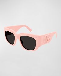 GG Plastic Butterfly Sunglasses