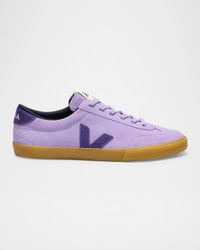 Volley Bicolor Suede Low-Top Sneakers
