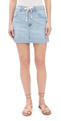 LE JEAN Luna Mini Skirt Cool Blue 26