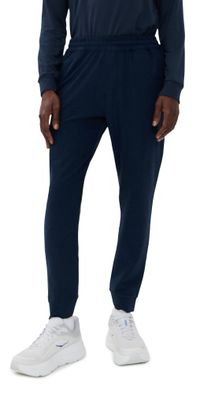 Beyond Yoga Spacedye Freefit Mens Zipper Pockets Joggers Nocturnal Navy XL