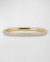 18K Yellow Gold Pave Diamond Hannah Bracelet