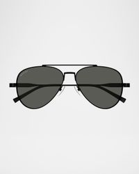 Men's GG1874SM Metal Aviator Sunglasses